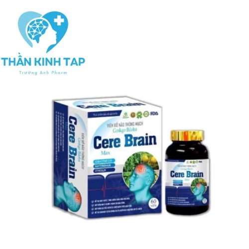 Cere Brain Max - Hỗ trợ tăng cường tuần hoàn máu não